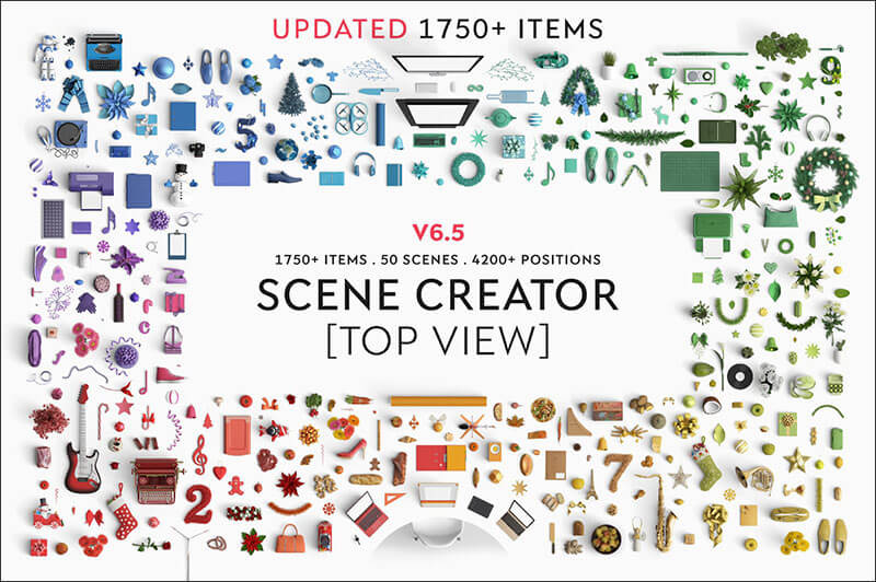 Scene creator - Top view
