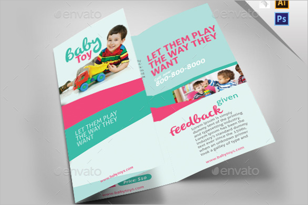 Child Care Brochure Template