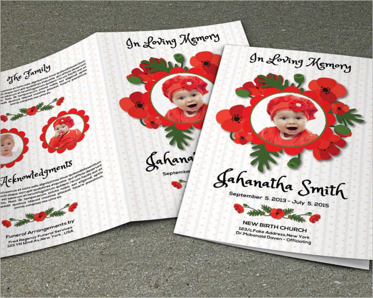 child-funeral-brochure-templates