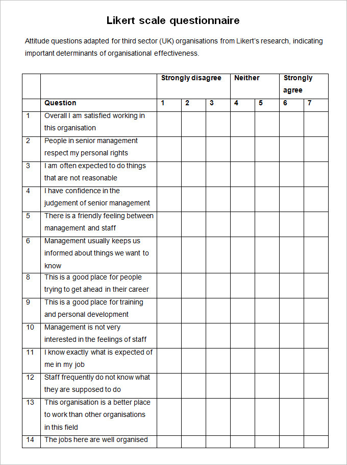 linkert-scale-questionnaire-template-form