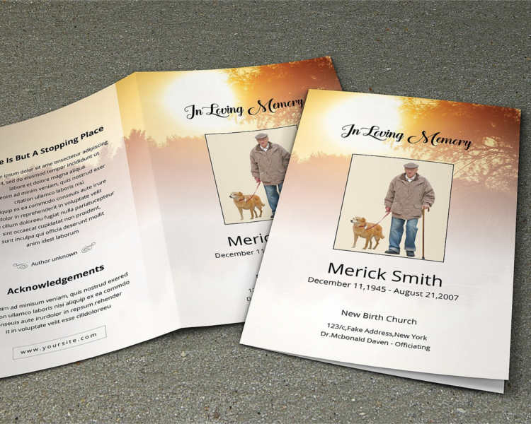 merick-smith-funeral-brochure-templates