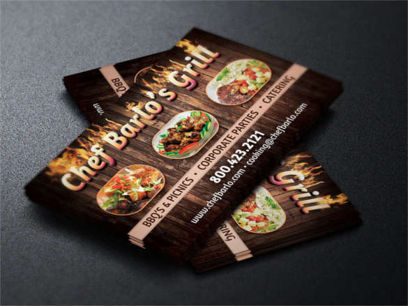 catering-business-card-template