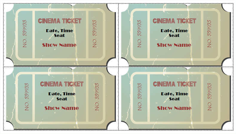 cinema-show-time-ticket