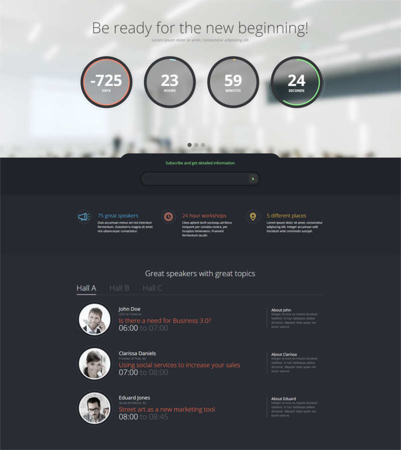 infine-one-page-conference-event-drupal-theme