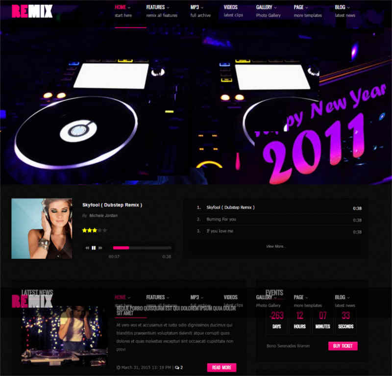 remix-music-band-club-party-event-commerce-theme