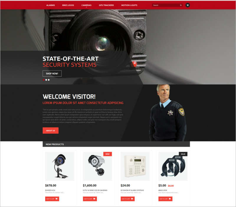 security-products-store-magento-theme