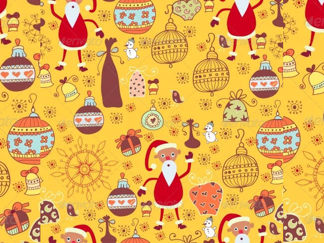 cartoon-background-christmas-textures