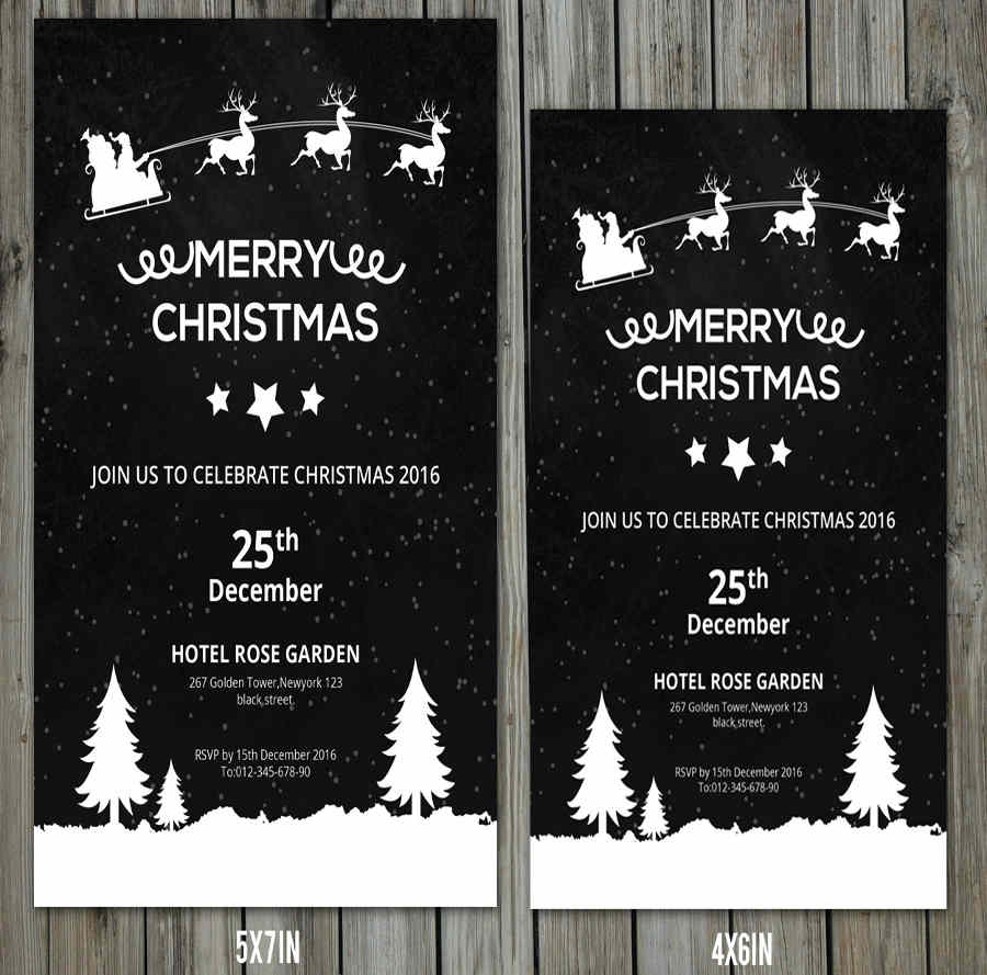 christmas-homeparty-invitation-flyer