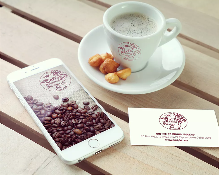 Coffee Branding Mockup Design Template