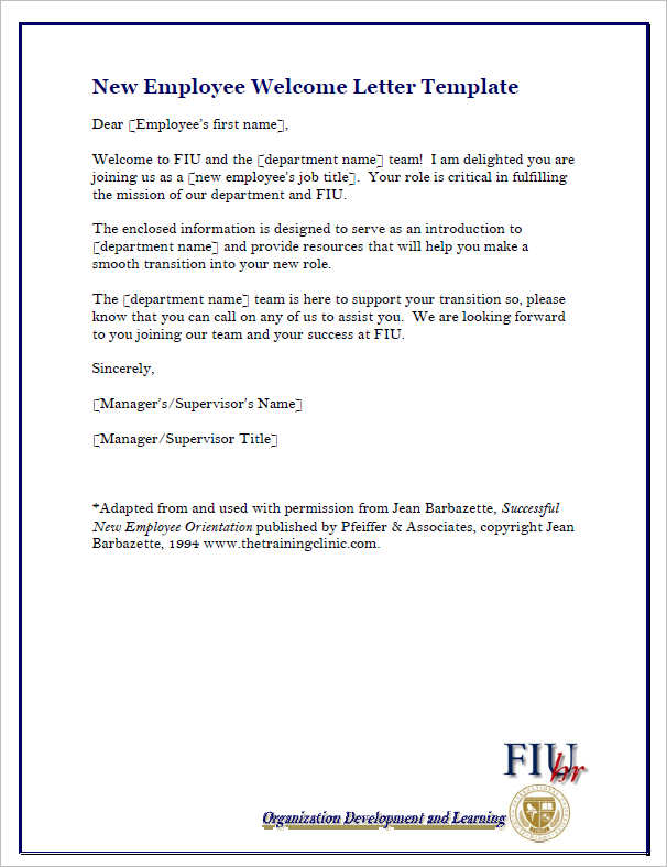 employee-welcome-letter-form-template