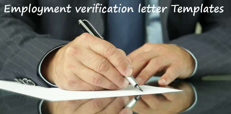 16+ Employment Verification Letter Templates