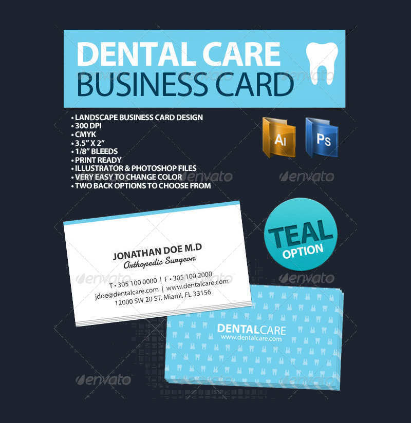 orthodontist-dental-care-business-card-template