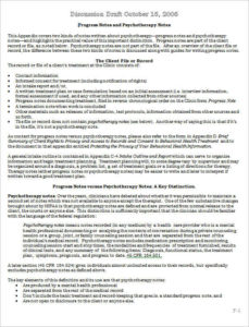 9+ Therapy Note Templates Free Word, Excel, PDF Formats