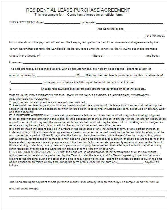 residential-purchase-lease-agreement-form