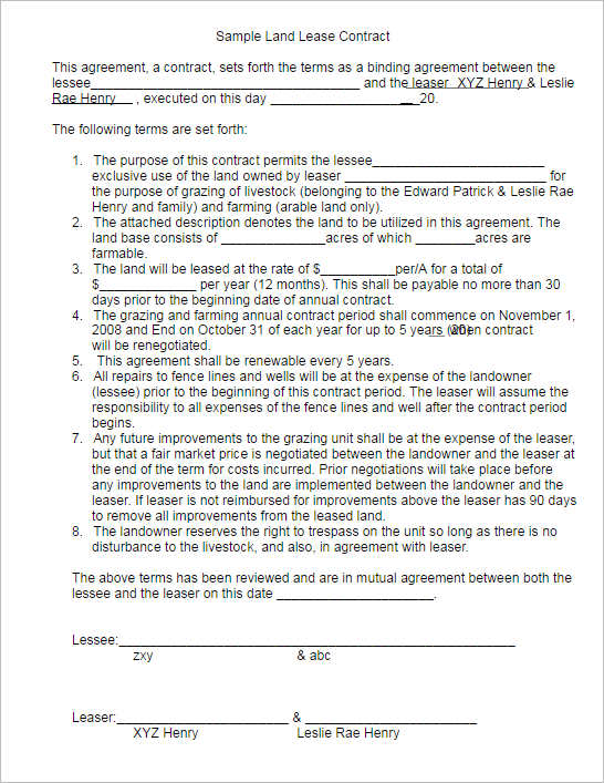 sample-land-lease-contract-agreement-form