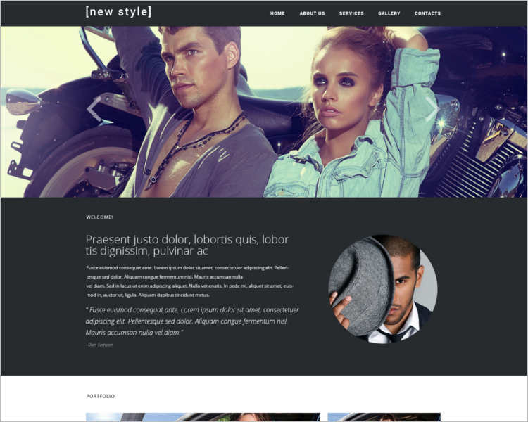 awesome-fashion-design-website-templates