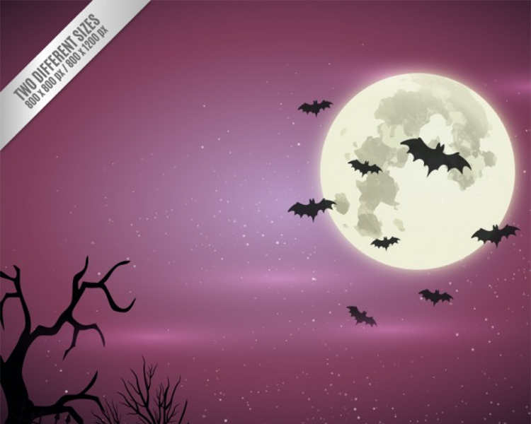 halloween-night-tree-poster-template