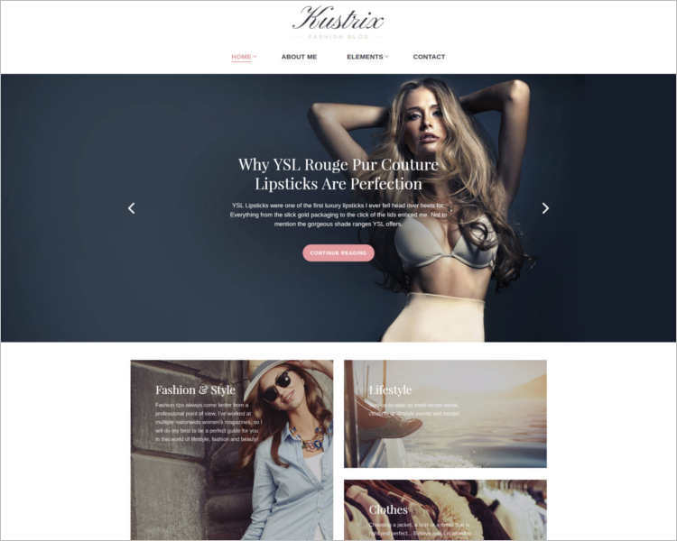 kustrix-fashion-designers-website-templates