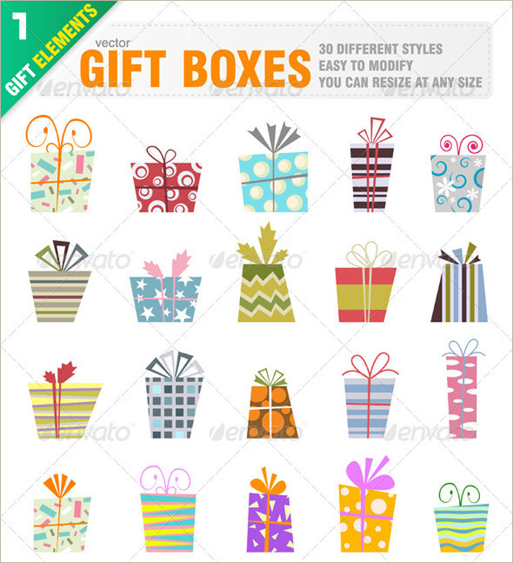 multipul-thanksgiving-gift-packing-design-templates