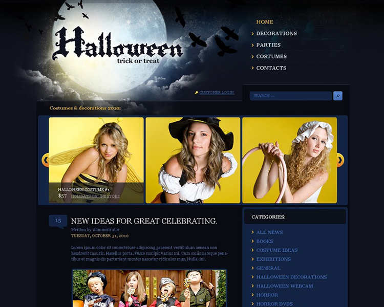 multipurpose-halloween-wordpress-theme-template