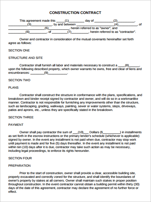 simple-construction-contract-template-form