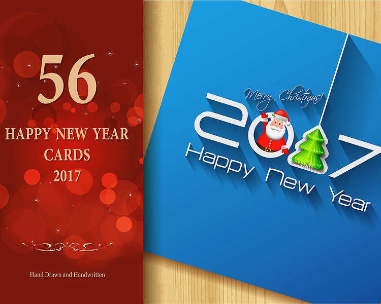 vector-new-year-greeting-card-templates