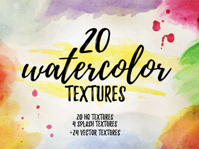 watercolour-vector-textures