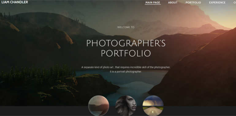 Photography Website Templates & Themes