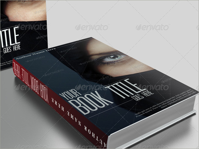 photoshop psd book cover mockup