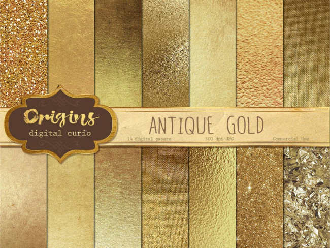 Antique Gold Textures