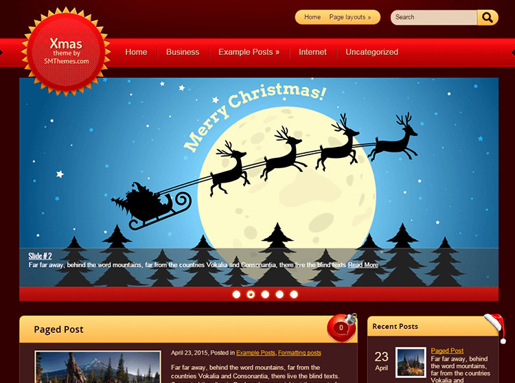 Best Christmas WordPress Templates