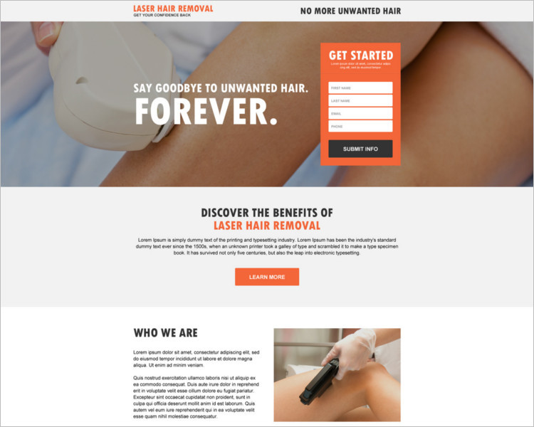 Download Responsive Landing Page Template