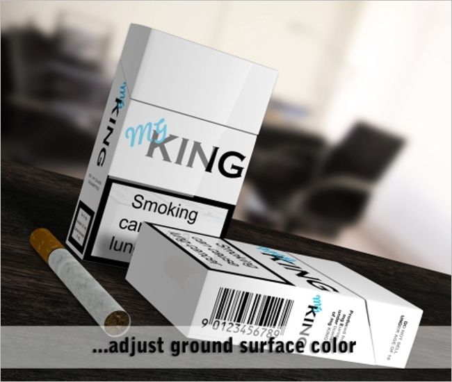Free Cigarette Packaging Mockup Template