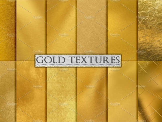 Gold Foil Background Texture