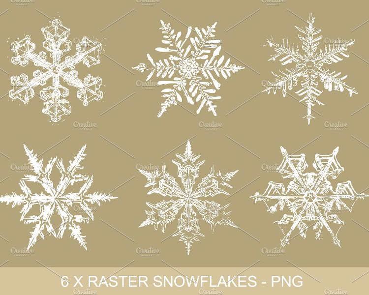 gold-snowflakes-vector-design-clipart