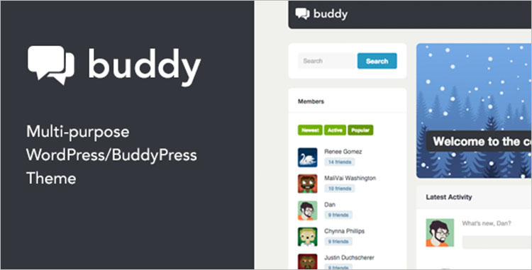 Sample BuddyPress Themes & Templates