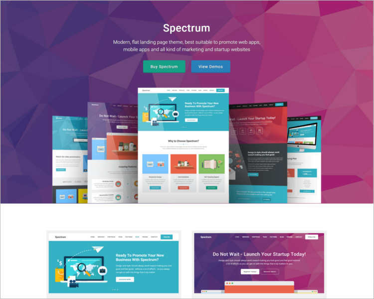 spectrum-marketing-landing-page-templates