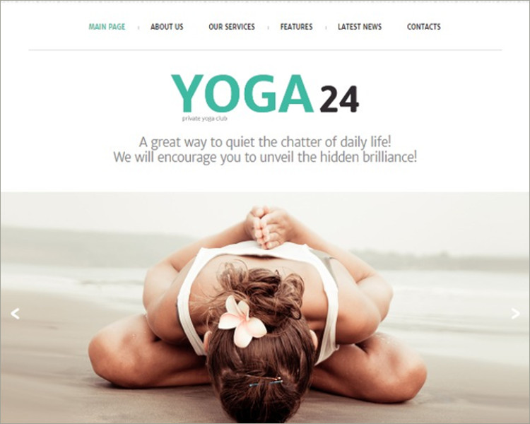 Yoga Studio Joomla Themes Templates