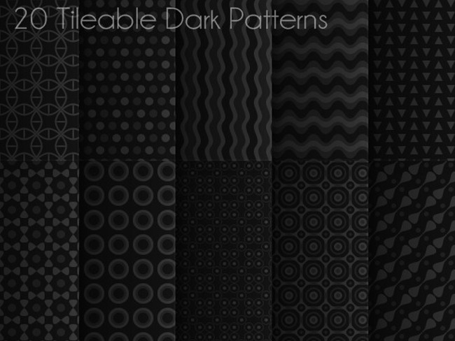 dark photoshop patterns 10