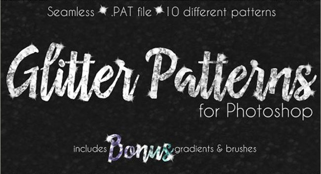29+ Glitter Patterns For Photoshop