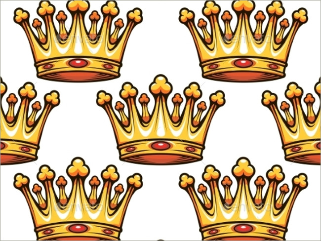 gold crown pattern 2