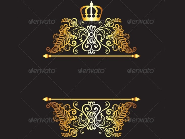 gold crown pattern 5