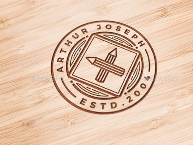 wood logo mockups 9