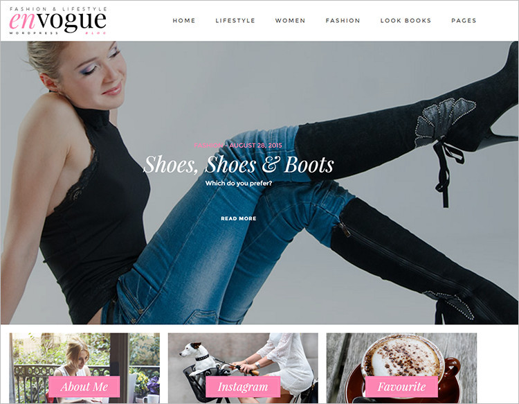 40+ Fashion Blog WordPress Themes Free & Premium Templates