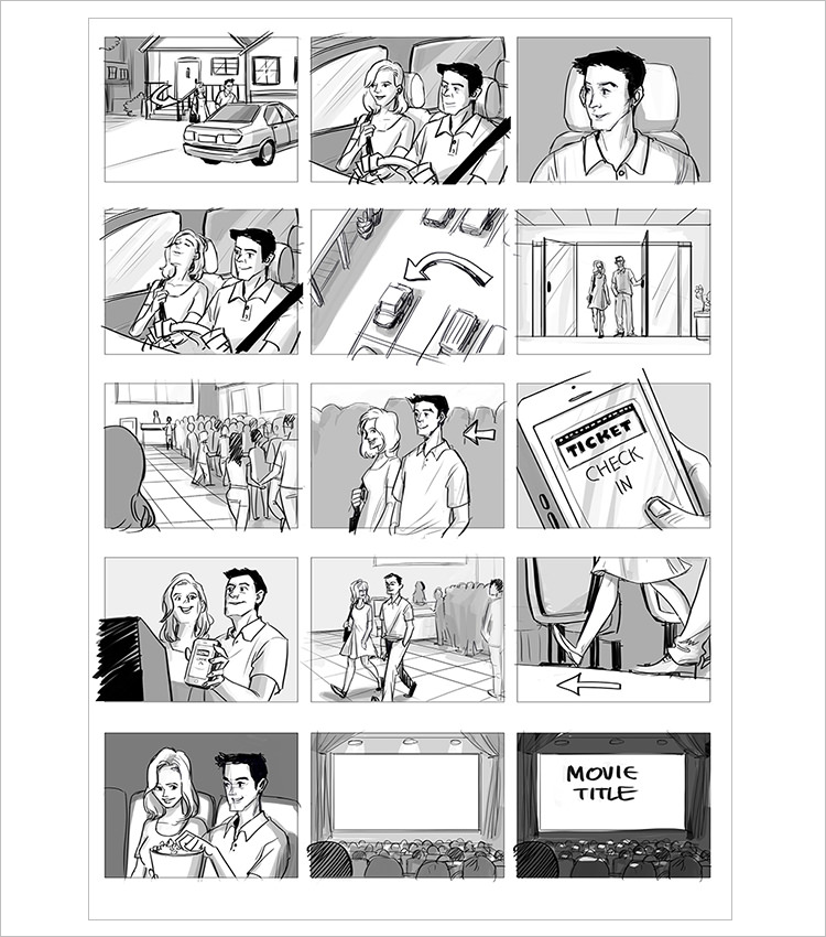 Animated Storyboard Template Download