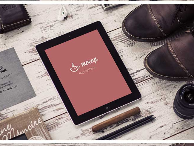 Creative Tablet Mockup PSD Fre Download