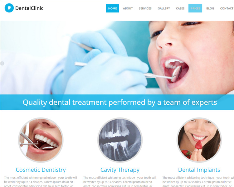 Dental Hospital Acupuncture WordPress Theme