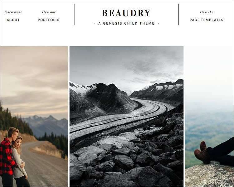 Elegant Photography WordPress Template