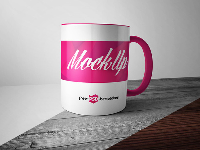 Free Mug Mock-Up PSD