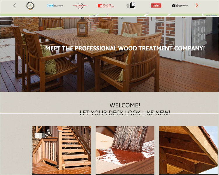 Interior Design Responsive Website theme & template
